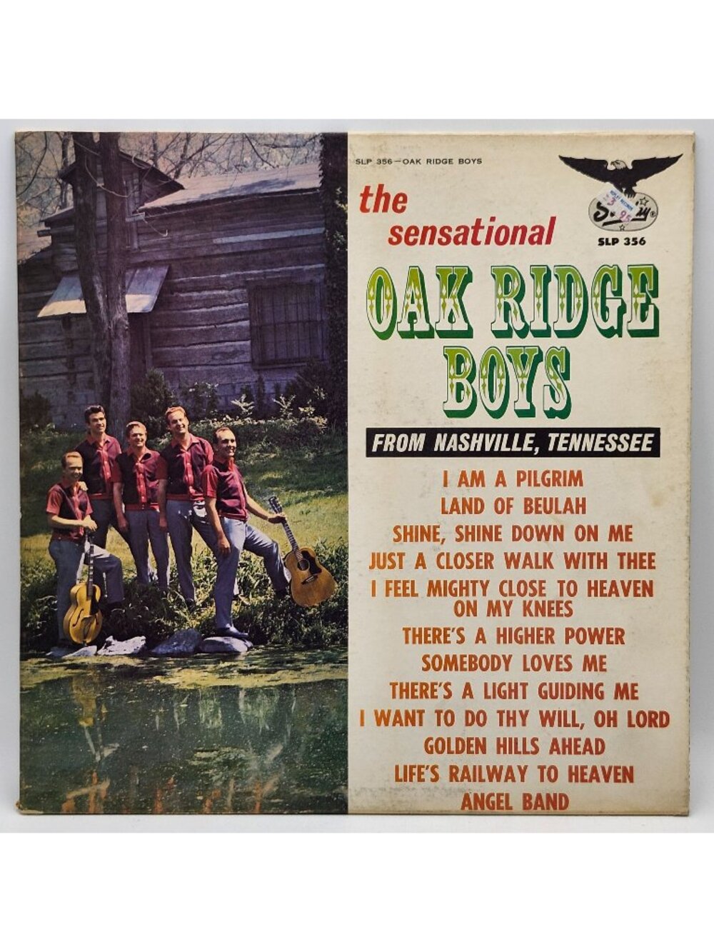 The Sensational Oak Ridge Boys Vinyl 1975 Starday Gusto Records SLP 356